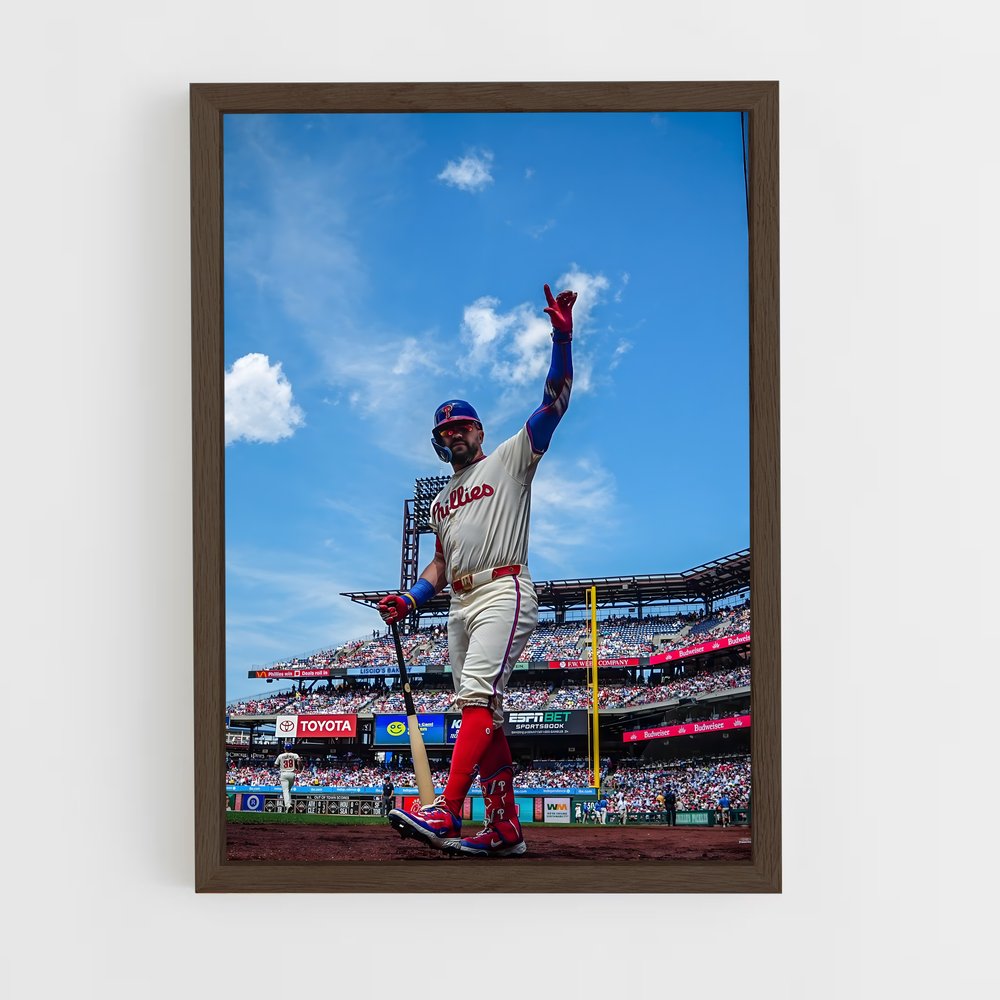 Poster Philadelphia de phillies – affiche Baseball (vue 5)